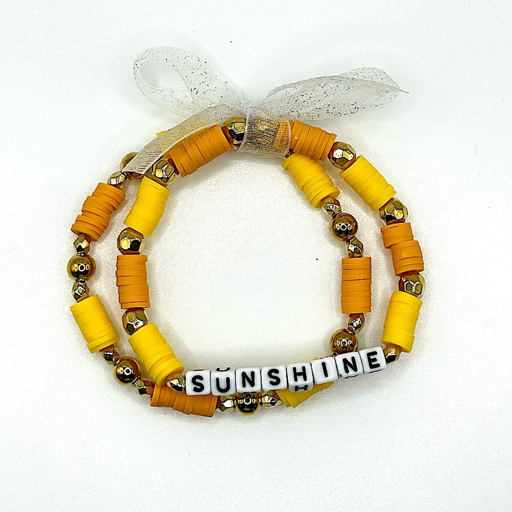🌟SUNSHINE🌟 Clay Bracelet Set